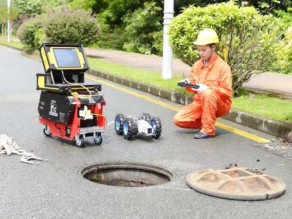 小金管道机器人检测